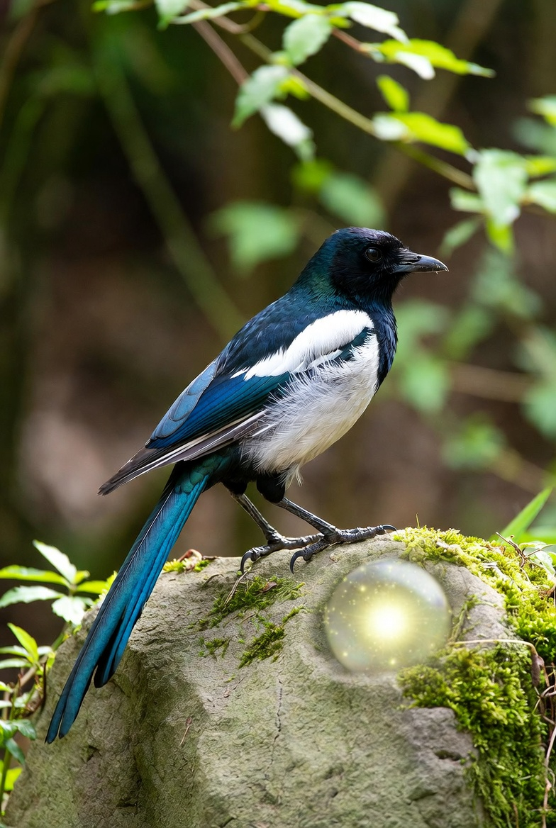 Magpie and the whispering stone