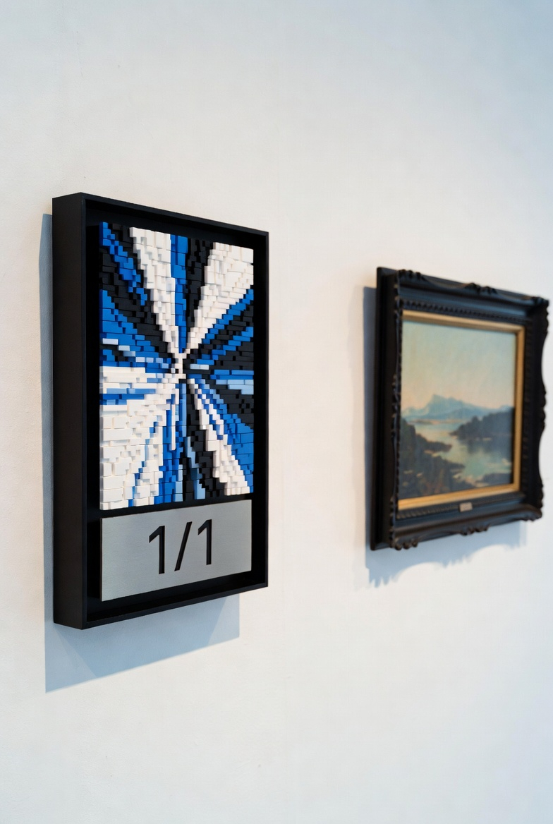 1/1 NFT compared to a 18th century oil painting