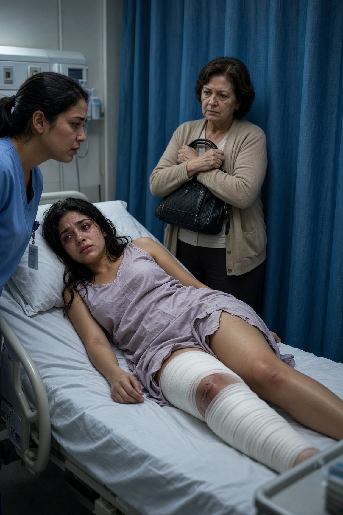 Mi hermano me reventó la rodilla con una llave de cruz. Yo acababa de mostrarle a su prometida el acta donde él seguía casado desde hacía cinco años. Mi mamá aplaudió y dijo: «La basura aprende en el piso». En urgencias, cuando la enfermera pidió mi expediente anterior, mamá dejó de sonreír.
La enfermera se llamaba Ana, y aquella noche no levantó la voz ni una sola vez.
Eso fue lo que más miedo le dio a mi madre.
Yo estaba en una camilla del Hospital Santa Lucía, en Guadalajara, con la pierna izquierda inmovilizada, la garganta seca y el vestido de mi cumpleaños abierto hasta el muslo por el corte rápido de unas tijeras médicas. Olía a desinfectante, a plástico limpio, a café recalentado en algún pasillo donde nadie dormía del todo.
Mi rodilla parecía de otra persona.
Hinchada. Torcida. Envueltas las orillas del desastre en vendas blancas que todavía no alcanzaban a ocultar lo que mi hermano me había hecho.
Mi mamá estaba de pie junto a la cortina azul, apretando su bolsa contra el pecho como si dentro llevara algo más que dinero, llaves y la versión de la historia que pensaba imponerme.
Cada vez que Ana preguntaba algo, ella contestaba por mí.
«Se cayó en las escaleras del patio».
«Siempre ha sido torpe».
«No haga tanto escándalo, señorita».
Yo intenté hablar, pero el dolor me subía desde la rodilla hasta la cadera como una descarga. Tenía la boca seca y la lengua pesada, y cada respiración me recordaba el cemento de la cochera, el golpe seco, el aplauso de mi madre.
Ana miró mi cara. Luego miró las manos de mi mamá, tan tensas que los nudillos se le habían puesto pálidos.
«Mariana, ¿alguien te hizo esto?»
Mi madre soltó una risa corta, sin alegría.
«Claro que no. Se cayó».
Pero Ana no la miró a ella.
Me miró a mí.
Ahí entendí que todavía podía perder más de lo que ya había perdido.
Dos días antes, Rodrigo había llegado a mi oficina con una invitación color marfil entre los dedos. Mi hermano siempre olía a loción cara cuando estaba mintiendo. Era una mezcla dulce, limpia, perfecta para tapar la podredumbre que dejaba por donde pasaba.
«Me caso en un mes», dijo, dejando el sobre sobre mis papeles. «Y esta vez no vengas con tus preguntas de auditora».
La novia se llamaba Valeria Alcázar. Era de Zapopan, de una familia que rentaba salones, bodegas y locales. La boda sería en una hacienda cerca de Tequila, con banquete, música para la entrada y más invitados de los que cabían en la vergüenza de mi hermano.
Esa noche hubo cena de compromiso en un restaurante privado. Copas brillantes, servilletas dobladas con precisión, sonrisas familiares demasiado ensayadas. Mi mamá hablaba de Rodrigo como si hubiera criado a un santo y no a un hombre que aprendió desde niño que siempre habría una mujer limpiando sus consecuencias.
Valeria estaba nerviosa. Feliz, pero nerviosa.
Un mesero tiró agua sobre su bolsa.
Yo me agaché para ayudarla.
De la bolsa cayó un pasaporte. Debajo del pasaporte venía una hoja doblada, marcada por el uso, demasiado oficial para ser un recibo y demasiado escondida para ser inocente.
Acta de matrimonio.
Rodrigo Salgado.
Elena Cárdenas.
Fecha: cinco años antes.
Sin divorcio.
Sin nulidad.
Sin una explicación limpia que pudiera sobrevivir a una sola pregunta.
Al día siguiente fui al Registro Civil y confirmé lo que ya sabía. No fue un impulso. No fue venganza. Fue proceso: solicitud, ventanilla, sello, copia certificada, una empleada que bajó la voz cuando leyó el nombre de mi hermano.
Luego encontré a Elena en Tlaquepaque. No lloró cuando le dije mi nombre. Eso me dio más tristeza que si se hubiera quebrado.
«Yo todavía soy su esposa», me dijo.
Y había en su voz una cansancio tan viejo que entendí que Rodrigo no había empezado a mentir con Valeria.
Esa tarde, Elena llamó a Valeria. Antes de medianoche, la boda quedó cancelada.
Al día siguiente era mi cumpleaños.
Yo quería quedarme en casa, cerrar la puerta, apagar el celular y dejar que mi familia se odiara sin público. Pero mamá insistió.
«La familia se arregla en familia».
Solo estábamos Rodrigo, ella y yo. Había un pastel de tres leches sobre una mesa plegable en la cochera. Las velas seguían dentro de su cajita. Nadie cantó. Nadie puso platos. El silencio tenía el peso raro de una fiesta preparada para castigar a alguien.
Rodrigo no preguntó por qué lo hice.
Ya había decidido para qué servía mi respuesta.
«Arruinaste mi futuro».
«Valeria merecía saberlo».
«Elegiste a dos extrañas antes que a tu sangre».
«Elegí no seguir tapándote».
Mi madre estaba junto al pastel, con los brazos cruzados, mirando la escena como si esperara que yo pidiera perdón por haber dicho la verdad.
Rodrigo salió al fondo de la cochera y regresó con la llave de cruz del coche.
La sostuvo a un costado del cuerpo.
Pesada. Metálica. Normal.
Eso fue lo peor: lo doméstico que se veía todo. Un pastel intacto. Una mesa plegable. Una madre respirando tranquila. Un hermano con una herramienta en la mano, avanzando hacia mí como si fuera a corregir una puerta descompuesta.
«Rodrigo», dije.
Levantó la herramienta.
El golpe contra mi rodilla hizo un sonido seco, horrible, casi pequeño.
Caí sobre el piso de cemento.
No pude gritar al principio. Solo abrí la boca y sentí cómo el mundo se iba blanco por las orillas.
Mi madre no corrió.
Aplaudió dos veces.
«La basura aprende en el piso».
Rodrigo dejó la llave junto al pastel, como si hubiera terminado un trabajo de la casa.
«Vámonos, mamá».
Y se fueron.
Me dejaron arrastrándome hacia mi celular, con el vestido pegado a la pierna y las manos raspadas por el cemento. Llamé al 911 con la frente apoyada en el suelo, mirando las migajas del pastel que nadie iba a comer.
Cuando abrí los ojos otra vez, Ana estaba sobre mí, preguntando lo mismo por cuarta vez.
«Mariana, ¿alguien te hizo esto?»
Mi madre volvió a decir que me caí.
Yo junté aire.
«Fue mi hermano».
Ana no se sorprendió.
Eso me heló más que el dolor.
Solo giró hacia la computadora, abrió mi expediente en el sistema y deslizó el dedo por la pantalla con una calma que partió la habitación en dos.
«Mariana», preguntó, «¿hace seis meses también te caíste de unas escaleras?»
Mi madre dejó de sonreír.
Y por primera vez desde que Rodrigo levantó esa llave de cruz, entendí que mi rodilla no era el secreto más grande de mi familia...
Ana bajó la mirada al expediente.
Luego cerró la cortina azul.
Y le pidió a mi madre que saliera un momento—