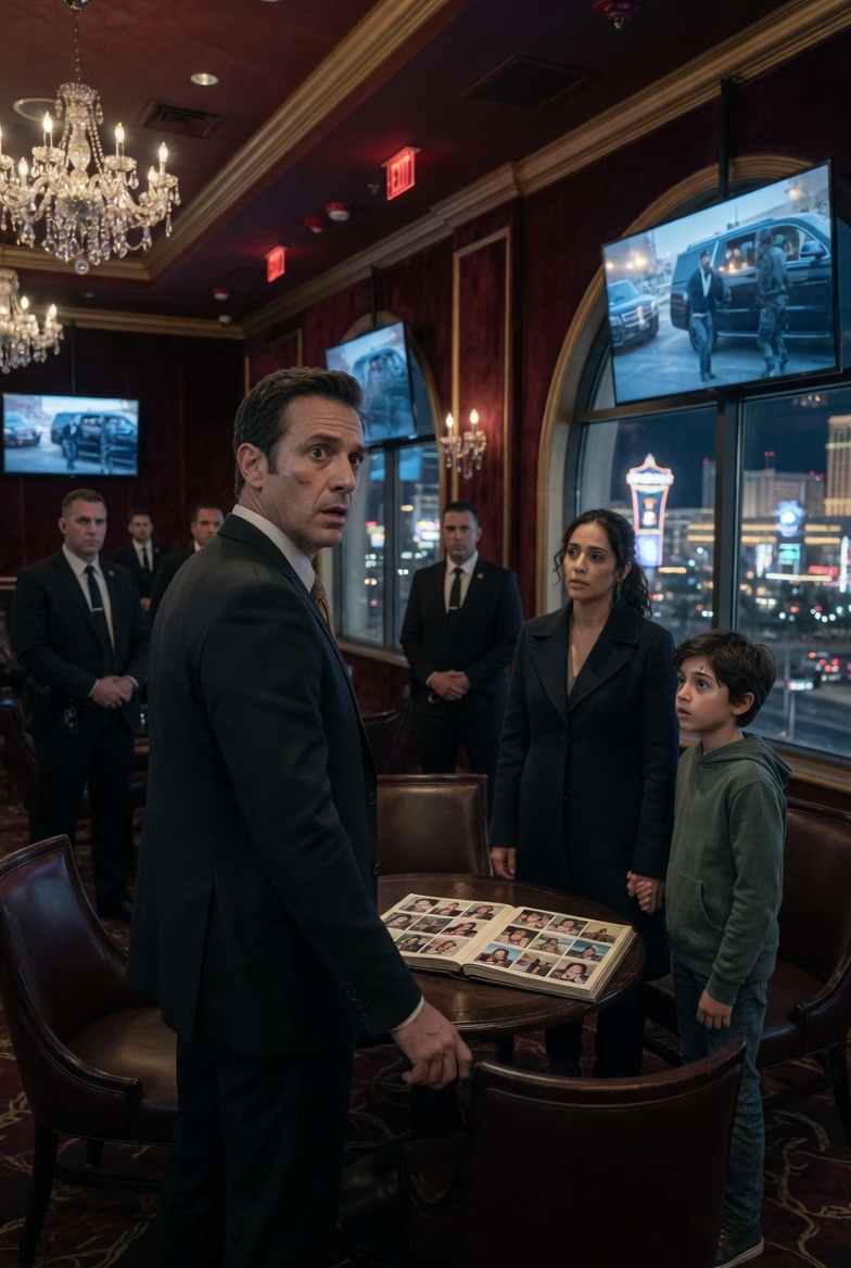 ⚠️ BREAKING: “THE MAFIA BOSS WALKED INTO HIS CASINO AFTER MIDNIGHT” — But The Woman Waiting Inside Was Holding The Son He Thought Was Gone Forever…