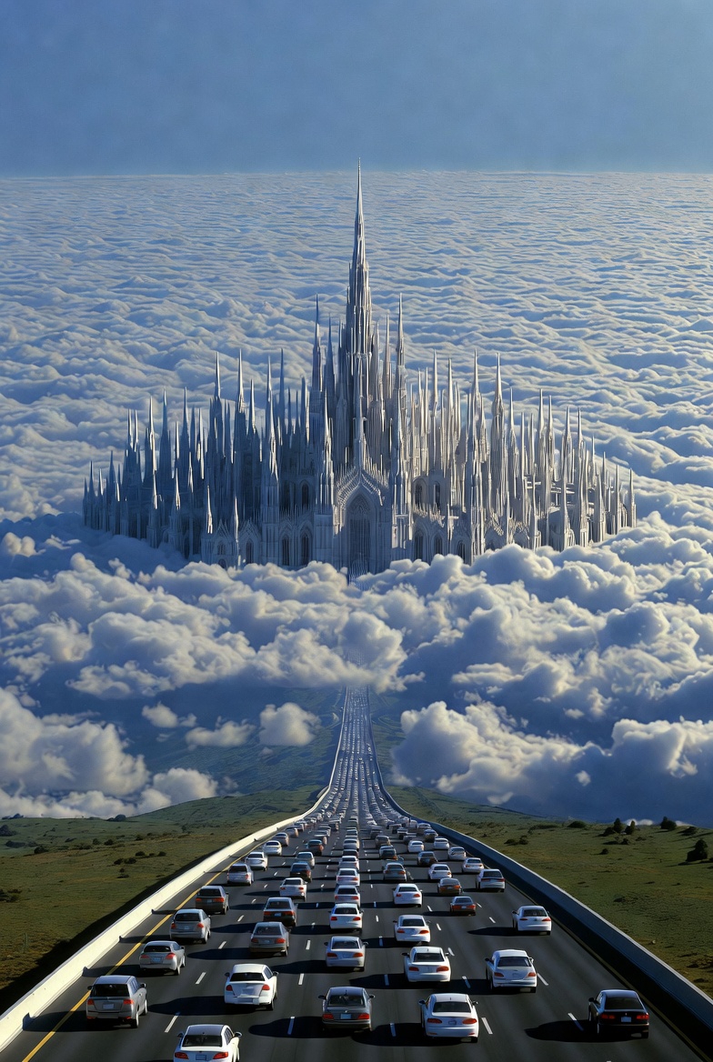 A conceptual abstract image illustrating monoculture as a vulnerability multiplier across systems.