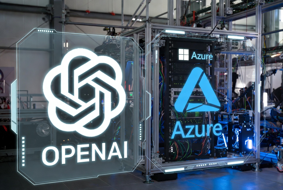 2025 openai microsoft deal restructuring announcement with AGI and Azure commitments