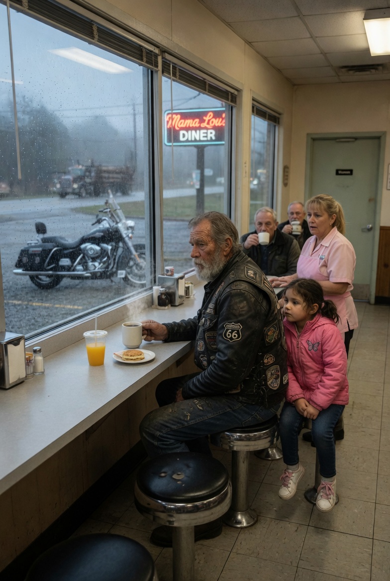 “Please Pretend You’re My Dad,” Little Girl Said — What the Hells Angel Did Next Shocked Everyone